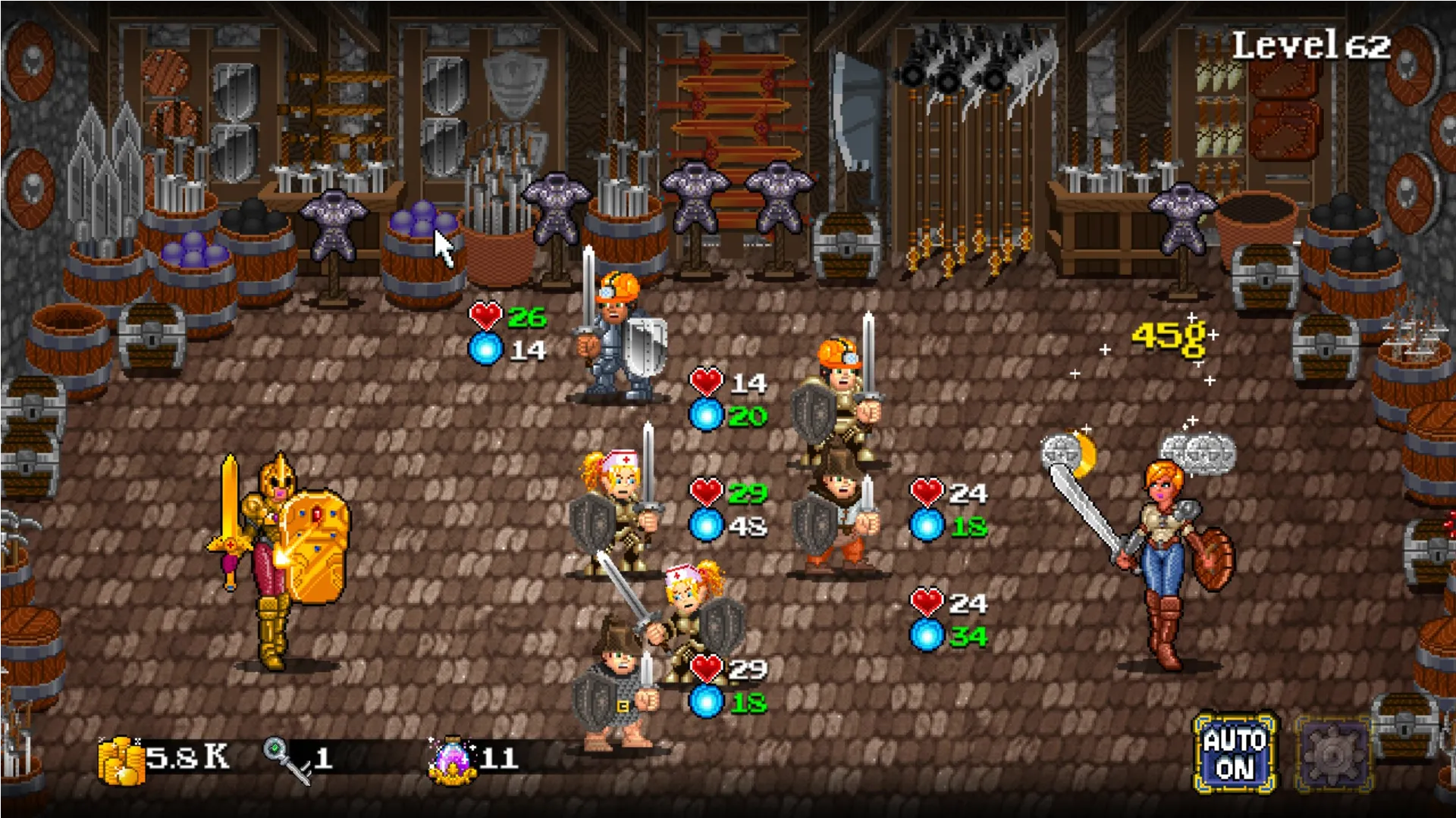 Soda Dungeon 2 tavern in Dimension 2 screenshot